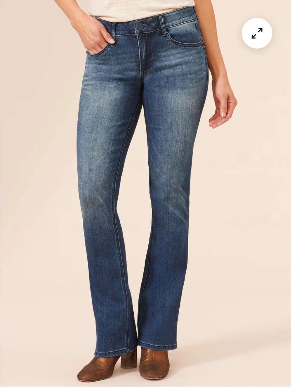 Democracy Absolution Itty Bitty Bootcut NWT
